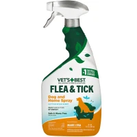 VET`S BEST Flea&Tick Dog and Home Spray Cotton Spice Scent Засіб для собак та дому від комах (з ароматом бавовни і спецій)