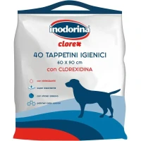 INODORINA Clorex Tappetini Пелюшки для собак (з хлоргексидином)