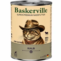BASKERVILLE Вологий корм для дорослих котів всіх порід (з телятиною)