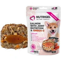LK BAITS PET Nutrigel Salmon S-M Функціональні ласощі для суглобів собак малих та середніх порід (з лососем та омега-3) LK BAITS PET Nutrigel Salmon S-M Функціональні ласощі для суглобів собак малих та середніх порід (з лососем та омега-3)