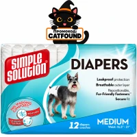 SIMPLE SOLUTION Disposable Diapers Medium Гігієнічні підгузки для собак M