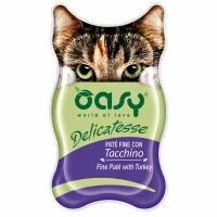 OASY Delicatesse Adult Cat Pate Вологий корм для для дорослих котів (з індичкою)
