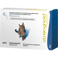 ZOETIS Стронгхолд Краплі для котів від бліх та кліщів