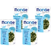 MONGE Cat Adult Вологий корм для дорослих котів (з тунцем, кіноа та морськими водоростями) MONGE Cat Adult Вологий корм для дорослих котів (з тунцем, кіноа та морськими водоростями)