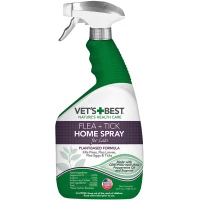 VET`S BEST Flea & Tick Home Spray for Cats Спрей від бліх і кліщів для котів та захисту будинку від паразитів