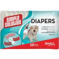 SIMPLE SOLUTION Disposable Diapers Small Гігієнічні підгузки для собак S