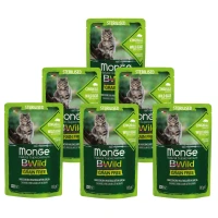MONGE Cat Bwild Grain Free Wet Sterilised Вологий корм для стерилізованих котів усіх порід (з диким кабаном)