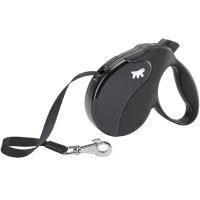 FERPLAST Amigo Tape Black Повідець-рулетка для собак