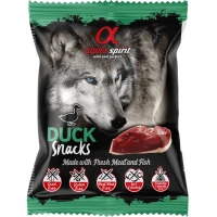 ALPHA SPIRIT Dog Snacks Duck Полувлажные лакомства для собак (кубики с уткой)