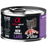 ALPHA SPIRIT Lamb Protein for Adult Cat Влажный корм для взрослых котов всех пород (с ягненком)