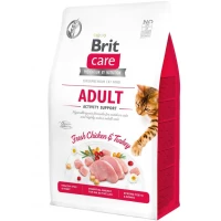 BRIT CARE Cat GF Adult Activity Support Сухий корм для дорослих котів для підтримки активності (з індичкою та куркою)