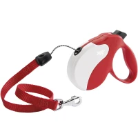 FERPLAST Amigo Cord Red-White Повідець-рулетка для собак