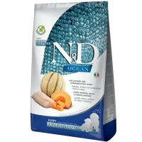 FARMINA N&D Grain Free Ocean Pumpkin Сухий корм для цуценят середніх і великих порід (з тріскою та динею)