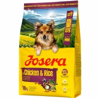 JOSERA Mini Senior Сухий корм для собак малих порід похилого віку (з куркою та рисом)