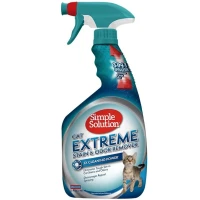 SIMPLE SOLUTION Extreme Cat Stain & Odor Remover Надпотужний засіб для видалення плям і нейтралізації запахів котячої сечі