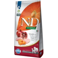 FARMINA N&D Pumpkin Adult Medium&Maxi Сухий корм для дорослих собак середніх і великих порід (з куркою, гарбузом та гранатом)