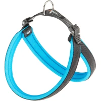 FERPLAST Agila Fluo Blue Шлея для собак з системою мікрорегулювання