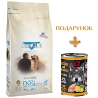BONACIBO Adult Dog Chicken&Rice with Anchovy Сухий корм для дорослих собак всіх порід (Курка і рис)