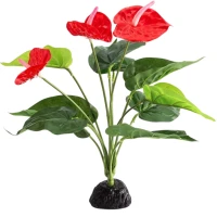 REPTI-ZOO Anthurium Искусственное растение для аквариума