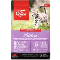 ORIJEN Kitten Сухой корм для котят (курица, индейка, лосось)