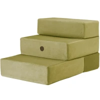 HARLEY AND CHO Tetris Double Olive Velur Сходинки для собак