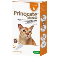 KRKA Прінокат Протипаразитарні краплі для котів