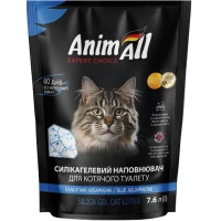 ANIMALL Силікагелевий наповнювач для котячого туалету "Блакитний Аквамарин"