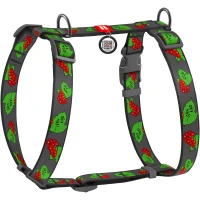 COLLAR WAUDOG Nylon H-подібна шлея для собак з QR-паспортом "Калина"