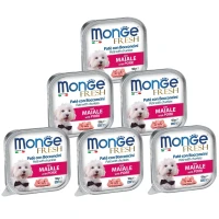 MONGE Dog Fresh Вологий корм для дорослих собак усіх порід (зі свининою) MONGE Dog Fresh Вологий корм для дорослих собак усіх порід (зі свининою)