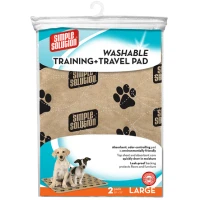 SIMPLE SOLUTION Washable Training & Travel Pads- 2 Large Pads Пелюшки для тварин багаторазові