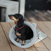 HAPPYPEPPY Петбед Peek-a-Boo Лежанка для собак