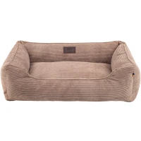 HARLEY AND CHO Dreamer Velvet Cacao Лежанка для собак та котів