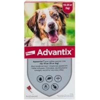 ELANCO (BAYER) Advantix Краплі для собак від бліх та кліщів