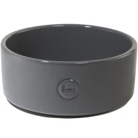 HARLEY AND CHO Ceramic Bowl Gray Миска для собак та котів