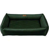 HARLEY AND CHO Sofa Velour Green Лежанка для собак