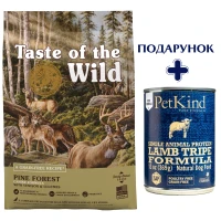 TASTE OF THE WILD Pine Forest Canine Formula Cухий корм для собак всіх порід та всіх стадій життя (з олениною)