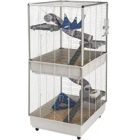 FERPLAST Furet Tower Двоповерхова клітка для тхорів на колесах