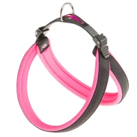 FERPLAST Agila Fluo Pink Шлея для собак с системой микрорегулировки