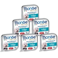 MONGE Dog Fresh Вологий корм для дорослих собак усіх порід (з тунцем)