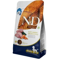 FARMINA N&D Grain Free Brown Сухий корм для дорослих собак малих порід  із коричневою шерстю (з ягням, спіруліною та морквою)