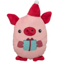 TRIXIE Игрушка для собак Рождественская свинка