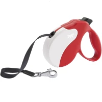 FERPLAST Amigo Tape Red-White Повідець-рулетка для собак