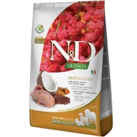FARMINA N&D Grain Free Quinoa Skin&Coat Сухий корм для дорослих собак малих порід (з перепелом, кіноа, кокосом та куркумою)
