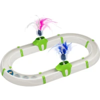 FERPLAST Turbine Circuit Трек з пір'ям і м'ячем для котів
