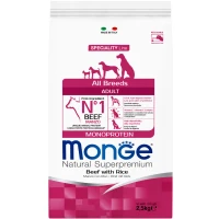 MONGE Dog All breeds Adult Сухой корм для взрослых собак всех пород (с говядиной) MONGE Dog All breeds Adult Сухой корм для взрослых собак всех пород (с говядиной)