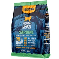 PRIMAL SPIRIT Iberian Sardine Cat Сухой корм для взрослых котов всех пород (с иберийской свининой и сардиной)