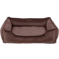 HARLEY AND CHO Dreamer Velur Chocolate Лежанка для собак та котів