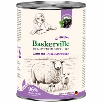 BASKERVILLE Влажный корм для щенков всех пород (с ягненком и смородиной)