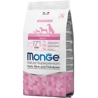 MONGE Dog All breeds Adult Сухий корм для дорослих собак усіх порід (зі свининою)
