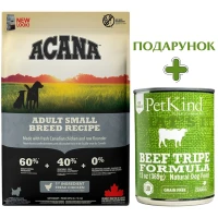 ACANA Adult Small Breed Recipe Сухой корм для взрослых собак малых пород (с курицей и индейкой)